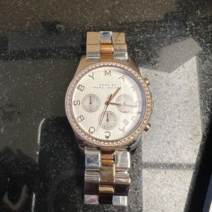 Marc by Marc Jacobs Stainless Steel & Rose Gold Watch